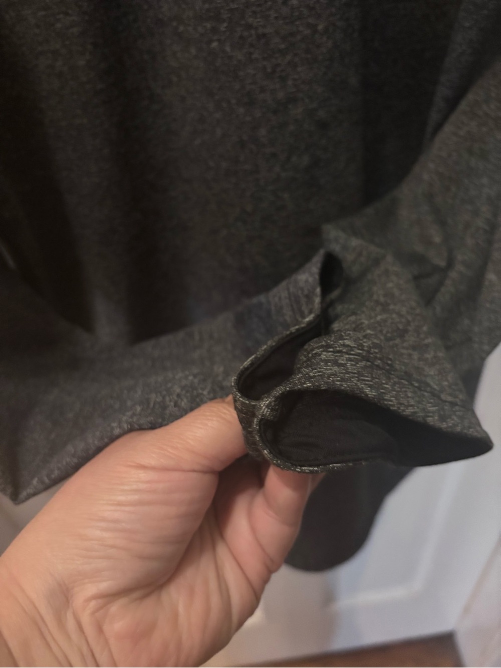 Nike Black Charcoal Gray Dri-FIT Zip Hoodie - Picture 4 of 9